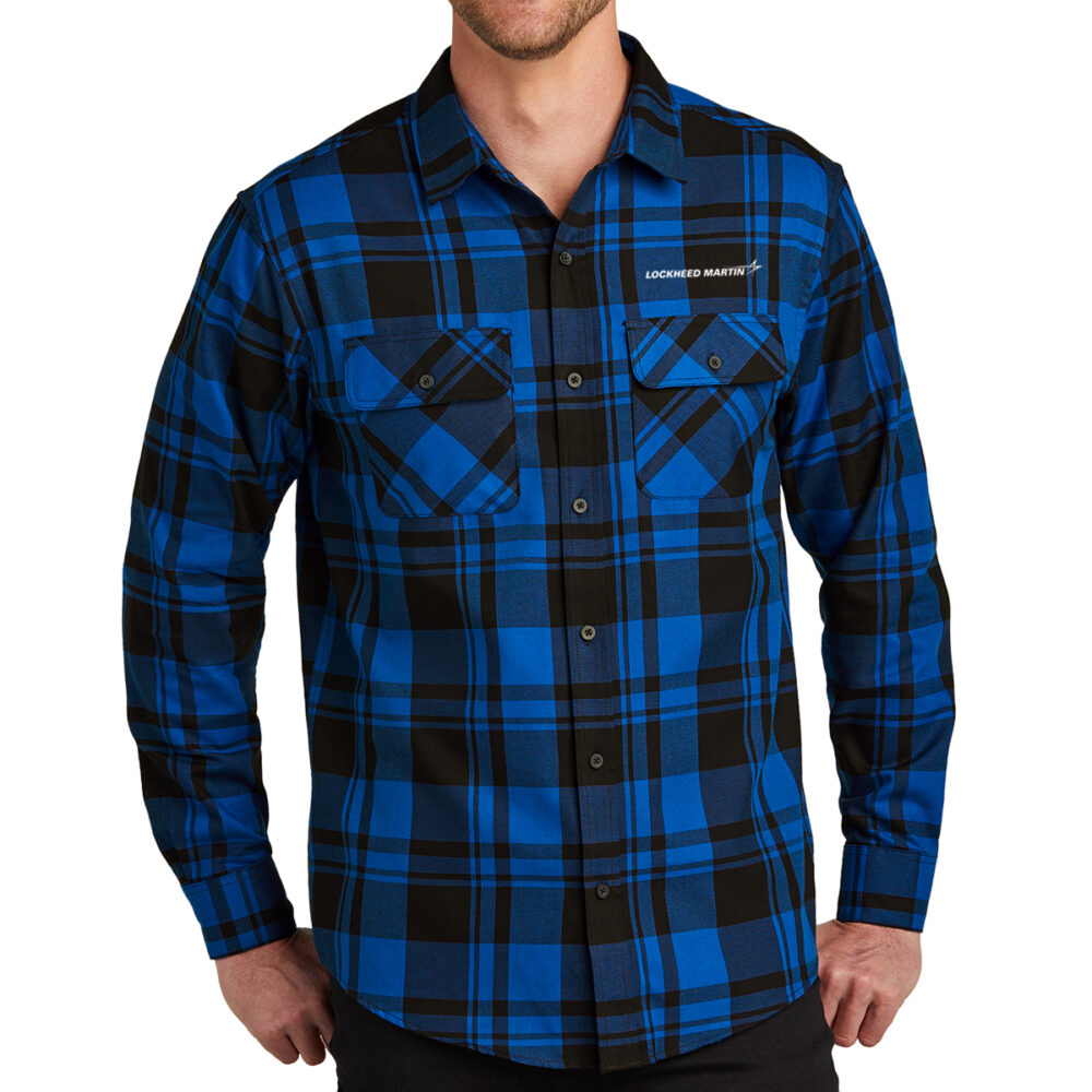 Men's Plaid Flannel Shirt - Image 4