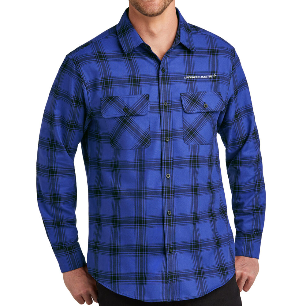 Men's Plaid Flannel Shirt - Image 3