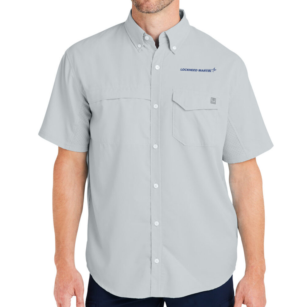 HUK Men's Tide Point Short Sleeve Shirt - Image 6