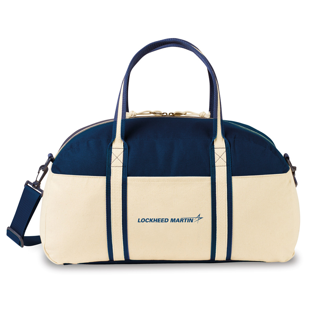 Nantucket Cotton Weekender Bag - LM Logo