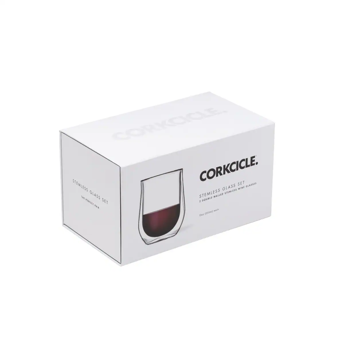 CORKCICLE Stemless Glass Set - Lockheed Martin Company Store