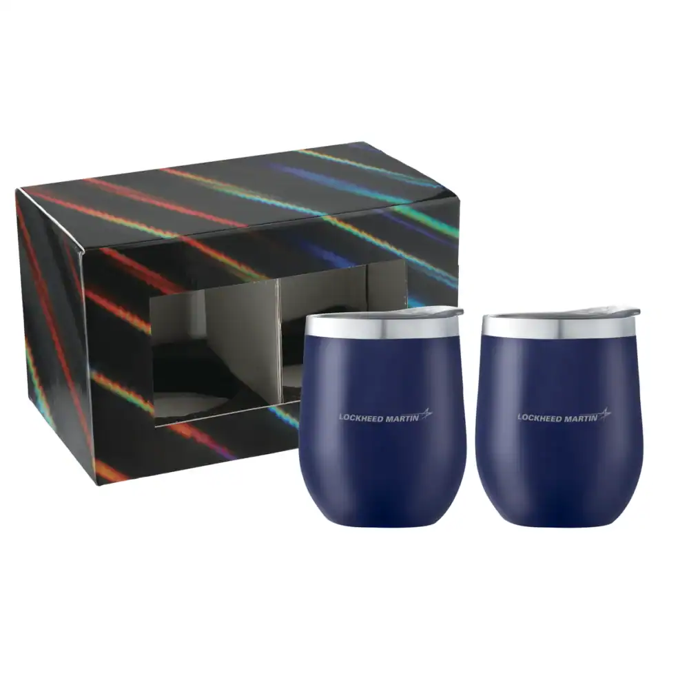 Corzo Cup 12oz 2 in 1 Gift Set