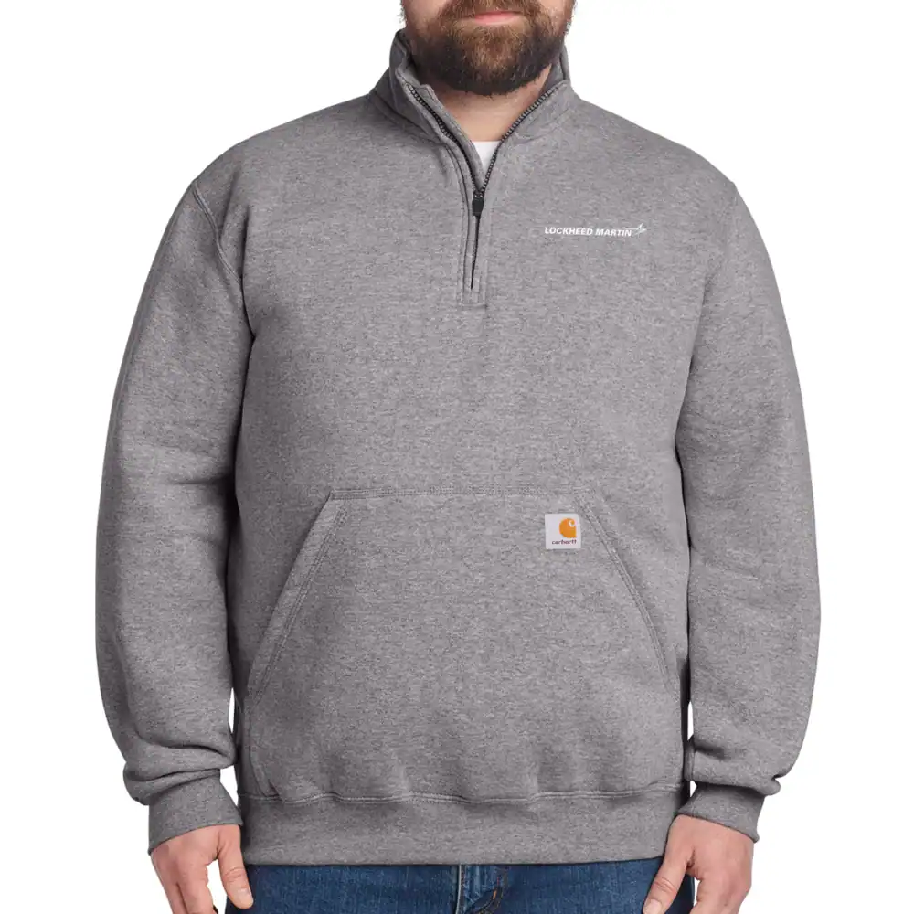 Carhartt® Midweight 1/4-Zip Mock Neck Sweatshirt