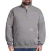 Carhartt® Midweight 1/4-Zip Mock Neck Sweatshirt