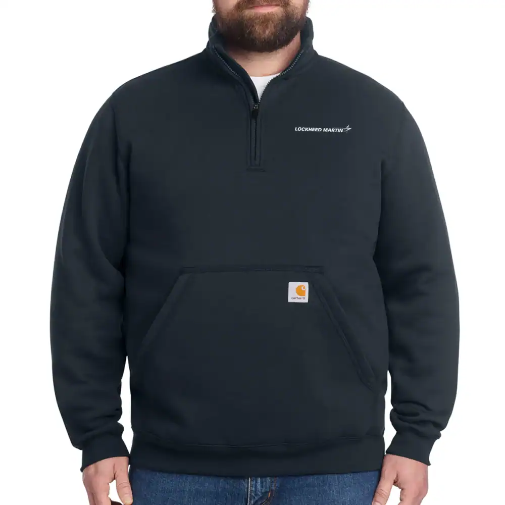 Alternative view of Carhartt® Midweight 1/4-Zip Mock Neck Sweatshirt