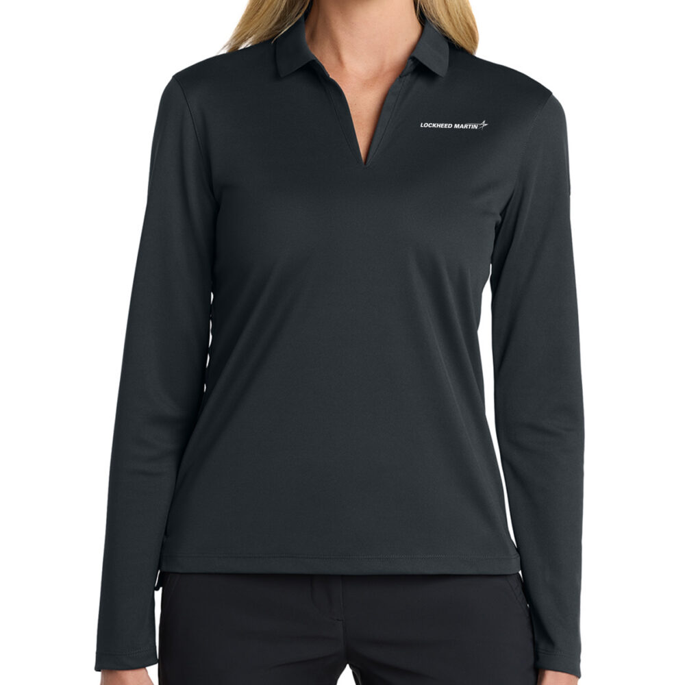Nike Women's Dri-FIT Micro Pique 2.0 Long Sleeve Polo