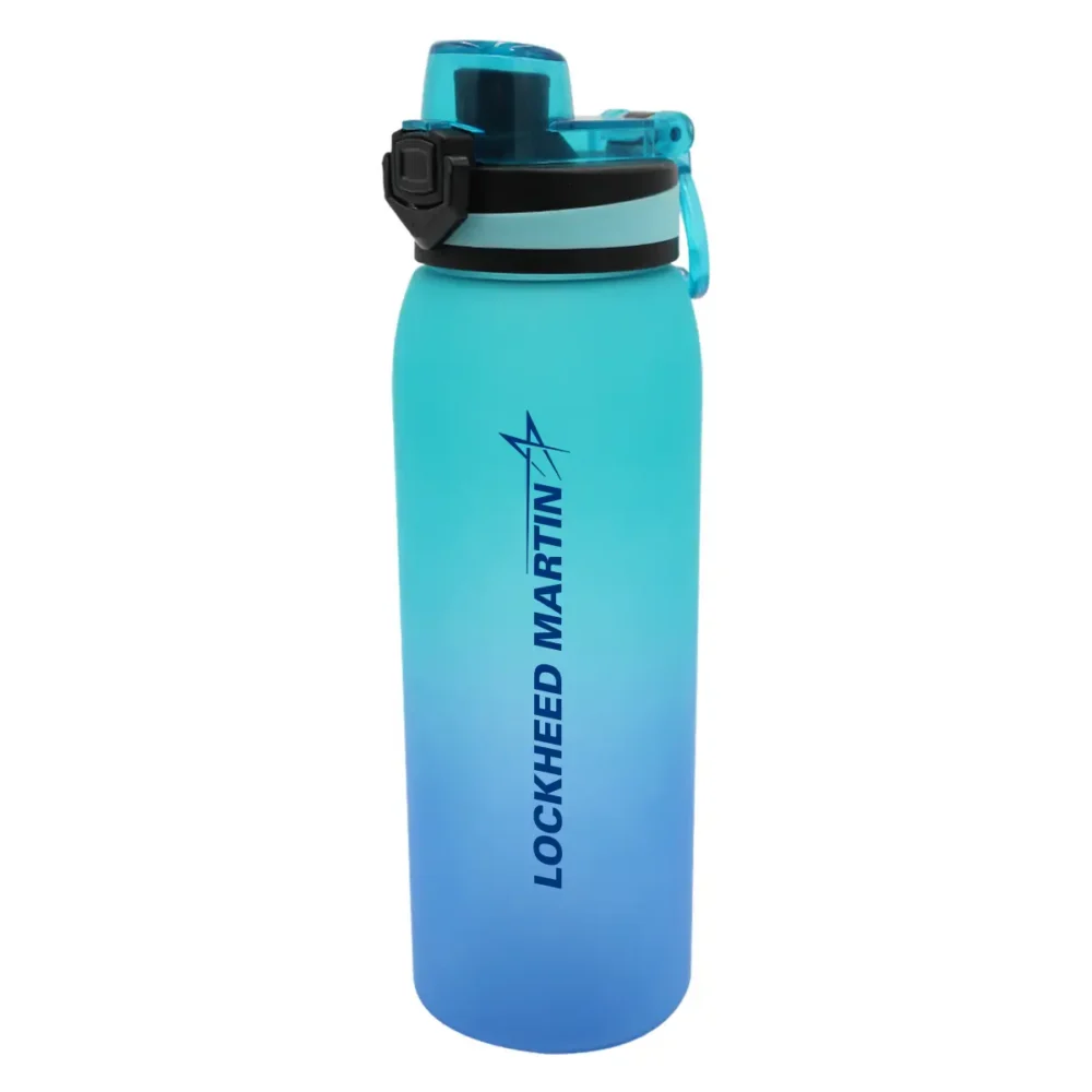 Halcyon Ombre Sport Bottle, 30 oz - Light Blue to Blue