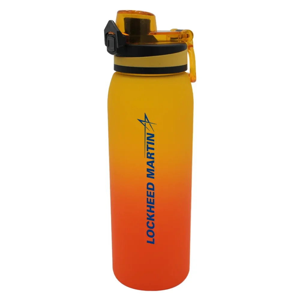 Halcyon Ombre Sport Bottle, 30 oz - Yellow to Orange
