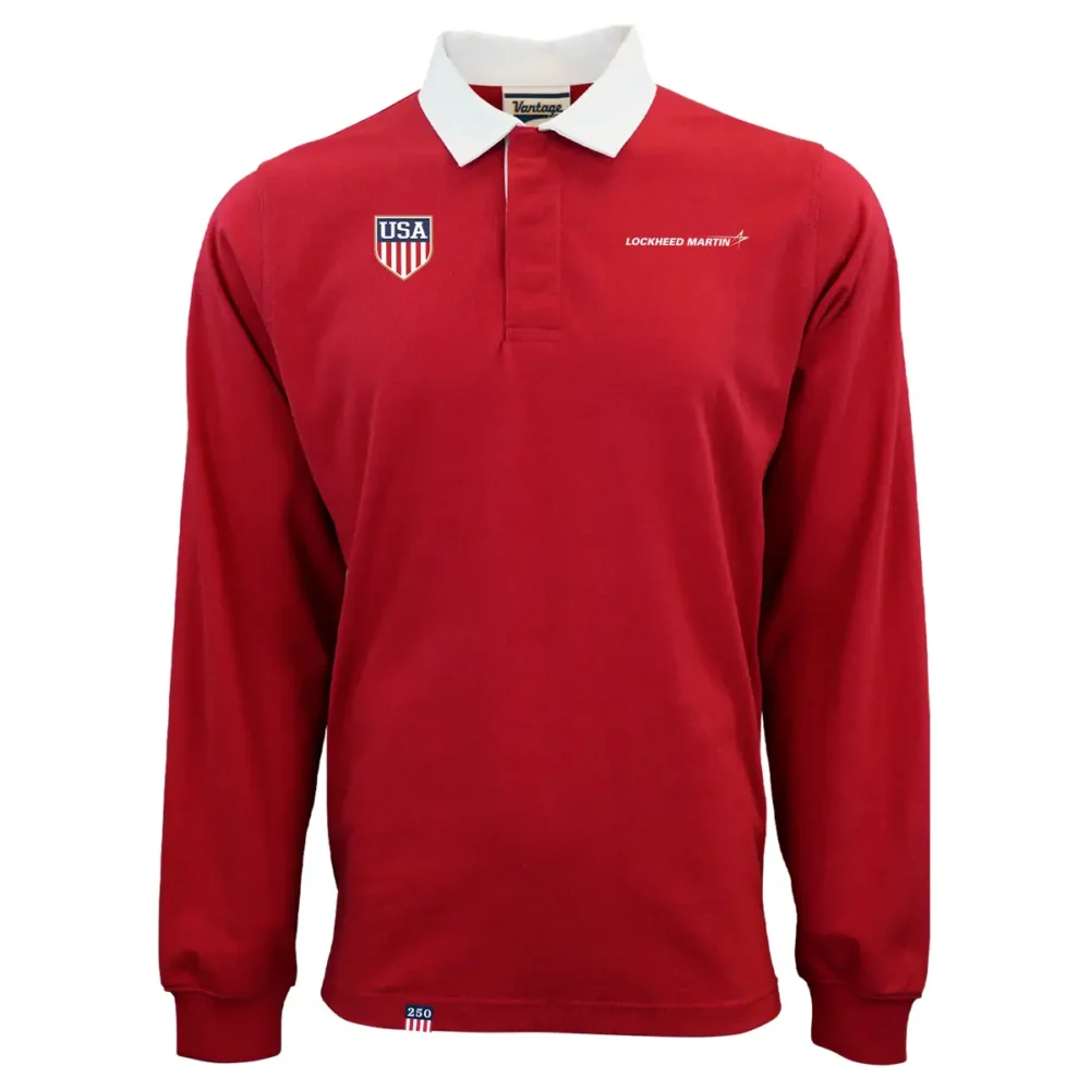 Rugby Long Sleeve Polo - America 250