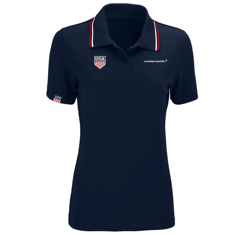 Alternative view of Women's Vansport Omega Tipped Polo - America 250