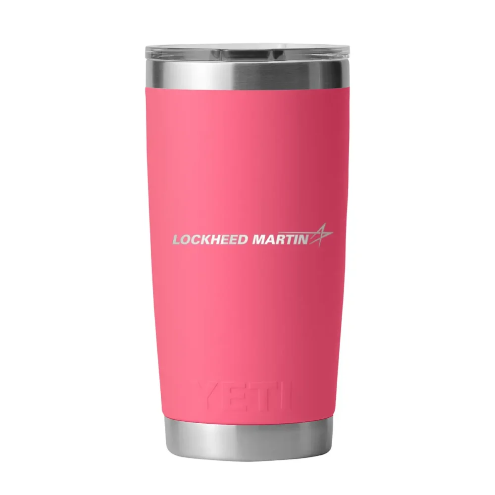 YETI® Rambler® 20 oz. Tumbler MagSlider™ Lid - Tropical Pink