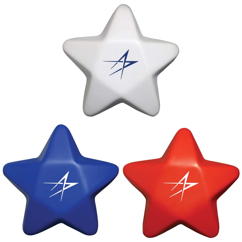 Patriotic Star Stress Relievers - LM Star Logo
