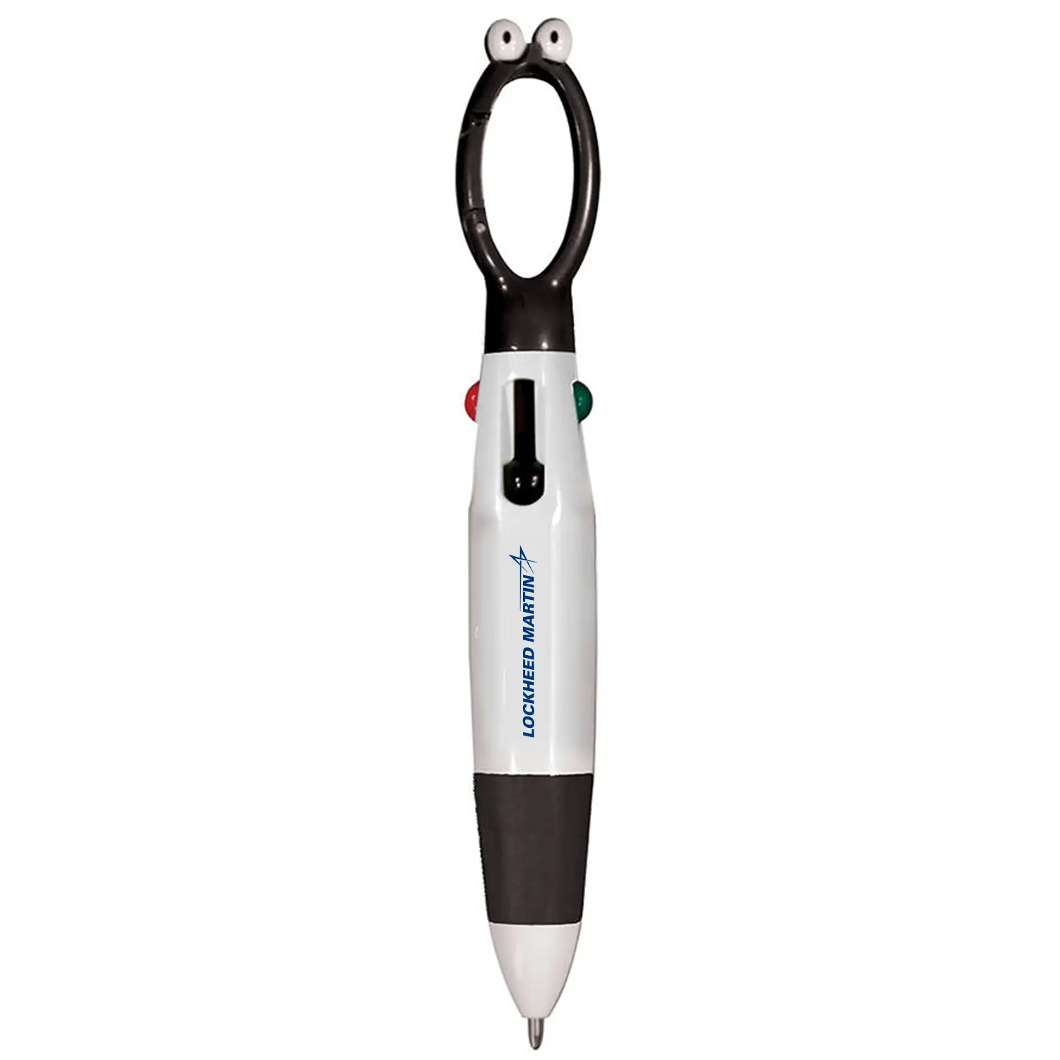Googly-Eyed 4-Color Pen - Black